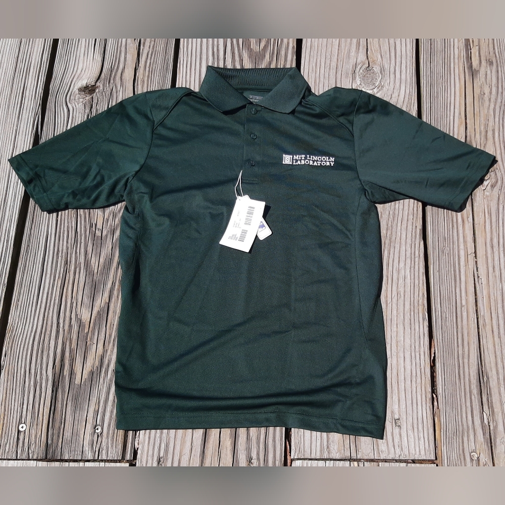 MIT Lincoln Lab Green Polo Shirt - with tags
